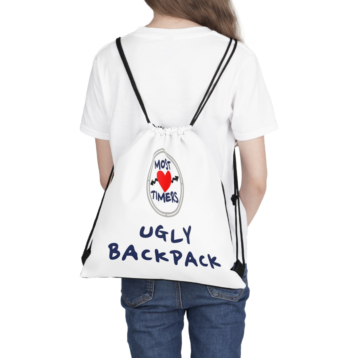 MostTimers Ugly Backpack Drawstring Bag